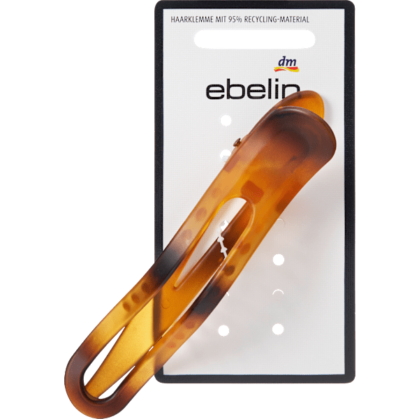 Haarklemme, braun ebelin