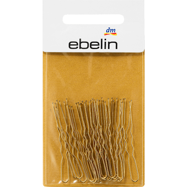 Haarnadeln kurz Gold-Optik ebelin
