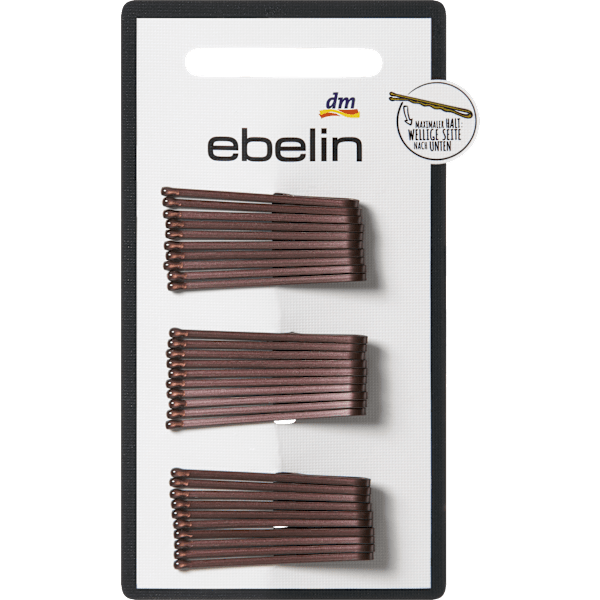 Haarschieber kurz, braun ebelin
