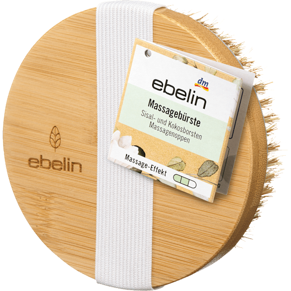 Massagebürste Kokos & Sisal ebelin
