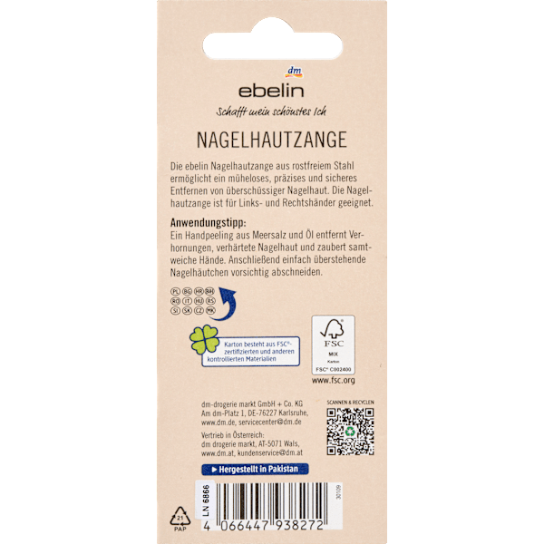 Nagelhautzange ebelin