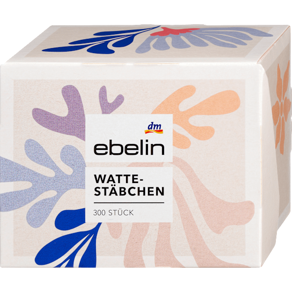 Wattestäbchen Motiv-Box ebelin
