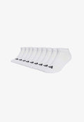 adidas Performance UNISEX CUSHIONED ESSENTIALS LOW CUT SOCKS 9 PAIR PACK - Sneaker socks - white
