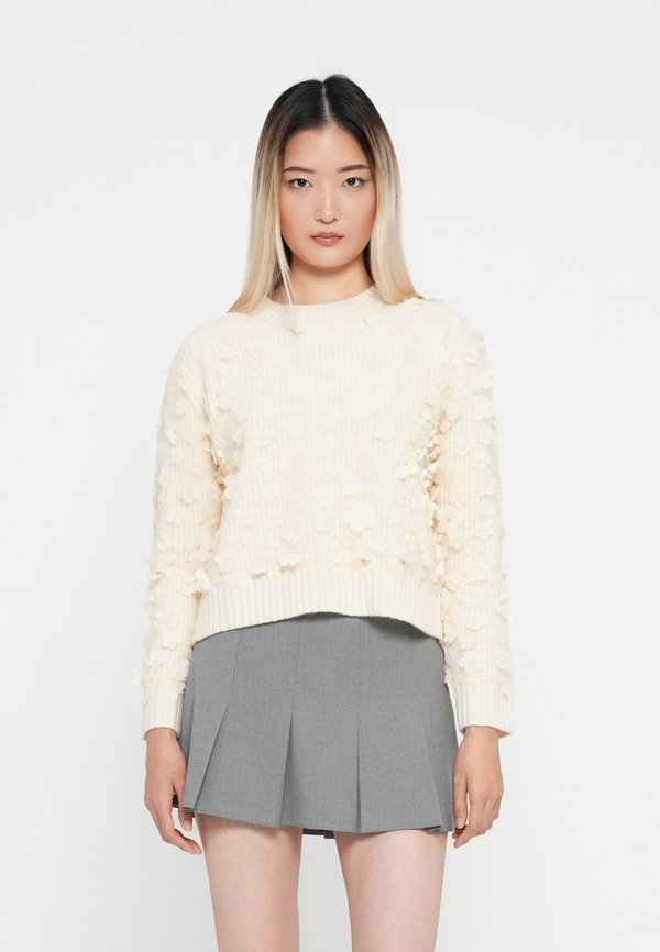 ONLY ONLHUA LIFE FLOWER DETAIL O NECK