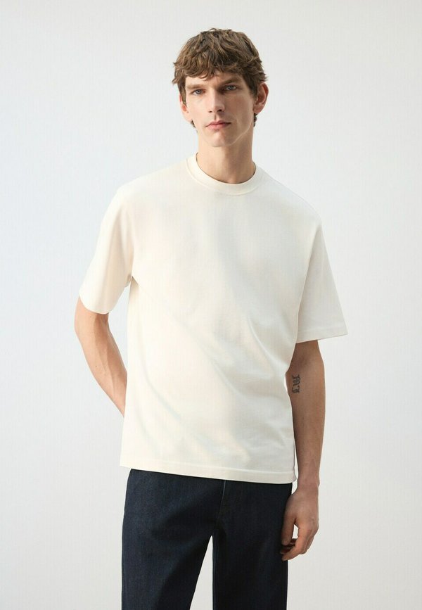 Mango Basic T-shirt - écru
