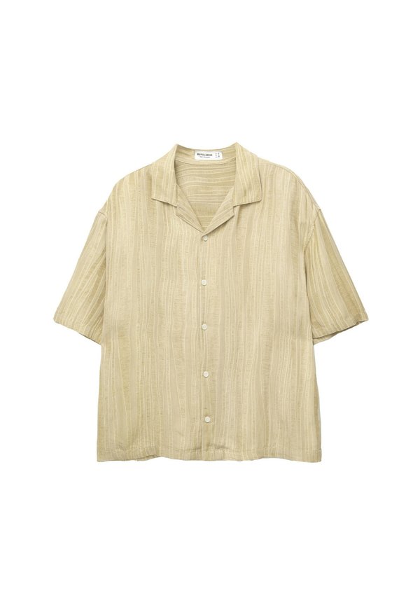 PULL&BEAR STRIPED SHORT SLEEVE