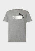 Puma 2 COLOR NO. 1 LOGO TEE - Print T-shirt - medium gray heather