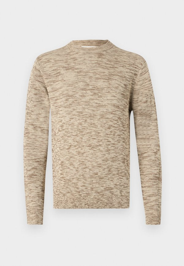 Selected SLHDANE LS KNIT STRUCTURE CREW NECK NOOS