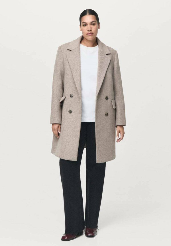 Mango Short coat - brown