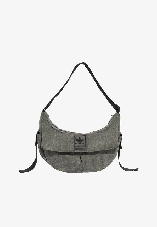 adidas Originals WASHED MOON BAG - Handbag - black
