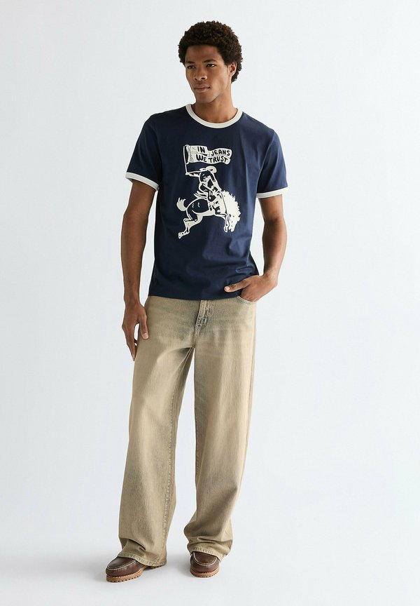 Wrangler SHORT SLEEVE RINGER TEE - REGULAR FIT