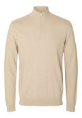 Selected SLHBERG LS HALF ZIP NOOS
