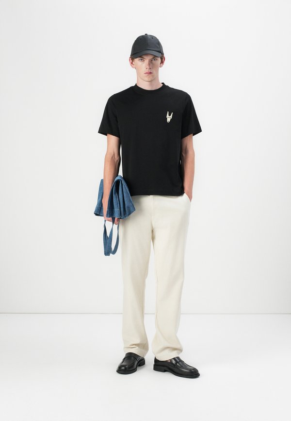 Selected crewneck regular fit printed