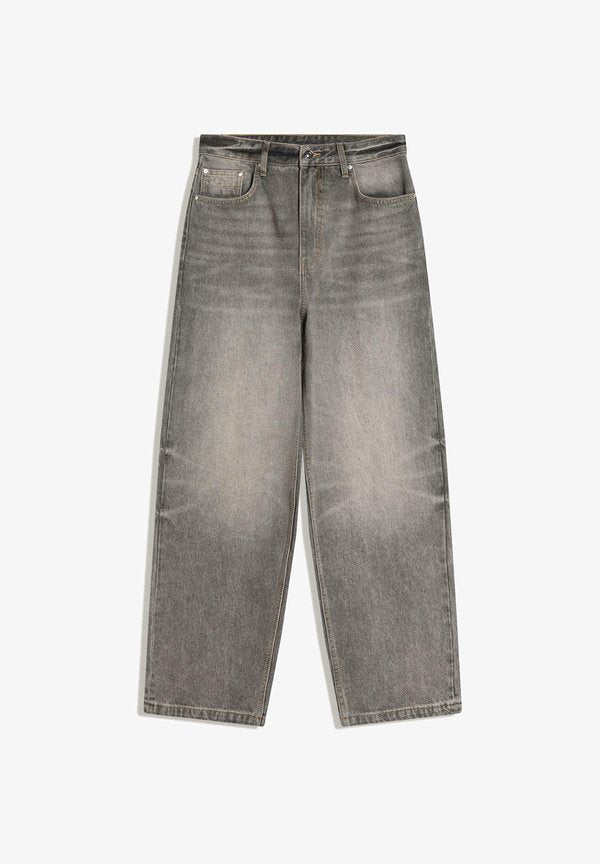 Bershka SUPER - Baggy Jeans - grey