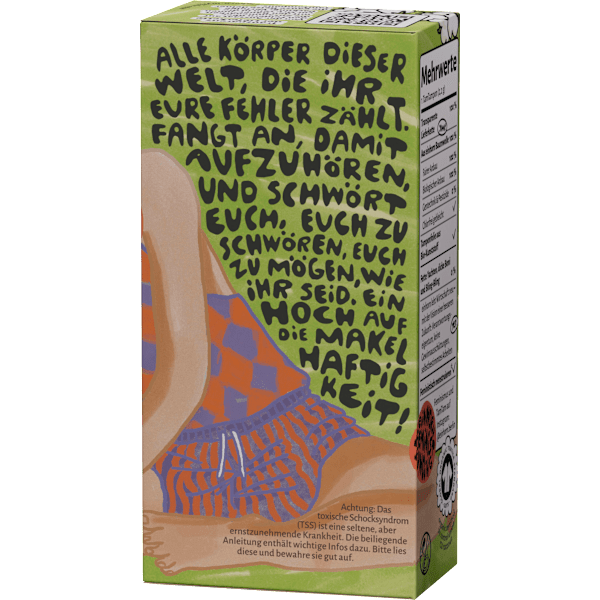 Tampons Bio Piccolo einhorn
