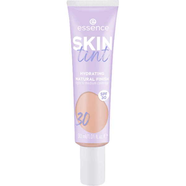Foundation Skin Tint Hydrating Natural Finish LSF 30, 30 essence