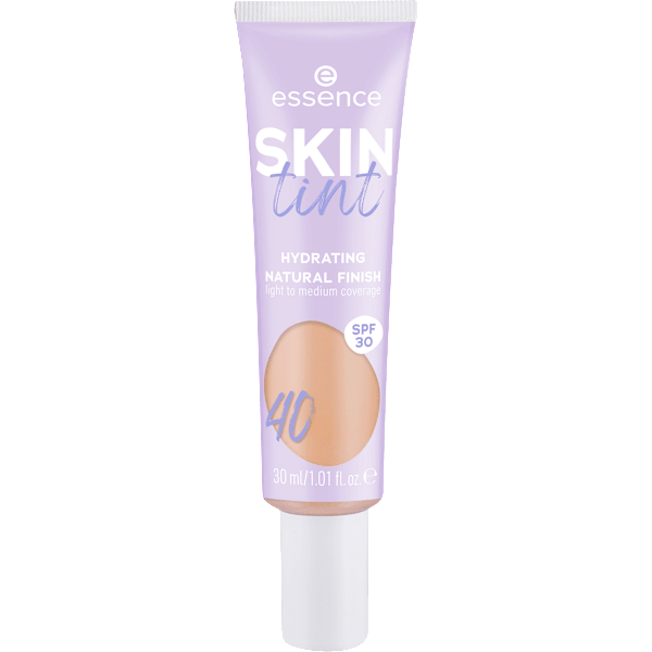 Foundation Skin Tint Hydrating Natural Finish LSF 30, 40 essence