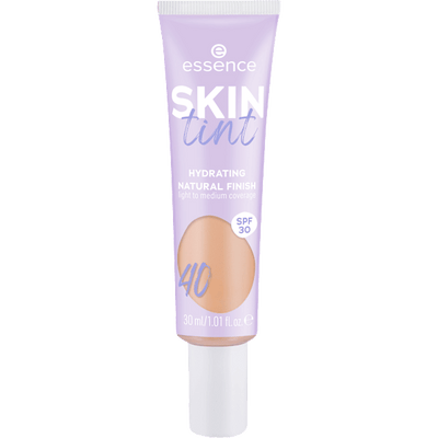 essence Foundation Skin Tint Hydrating Natural Finish SPF 30, 40, 30 ml