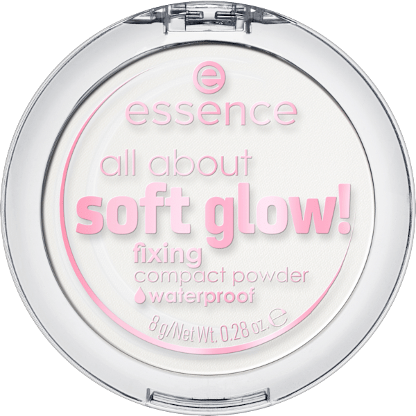 Kompaktpuder All About Soft Glow! Fixing Waterproof essence