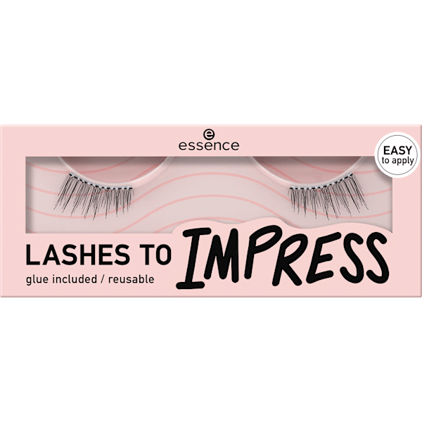 Künstliche Wimpern To Impress 03 Half Lashes (1 Paar) essence