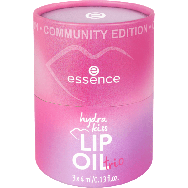 Lippenöl Set Hydra Kiss Lip Oil Trio (3x4ml) 3tlg essence