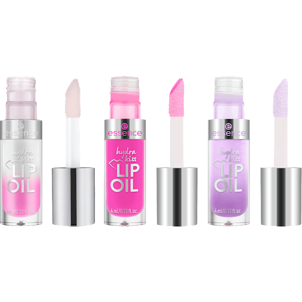 Lippenöl Set Hydra Kiss Lip Oil Trio (3x4ml) 3tlg essence