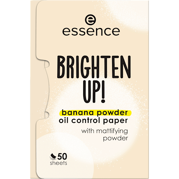Mattierendes Papier Brighten Up Banana Powder Oil essence