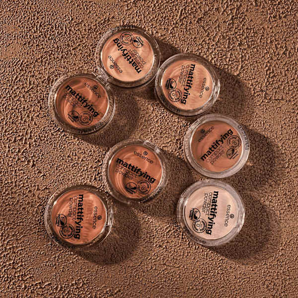 Puder Kompakt Mattifying 30 Medium Beige essence