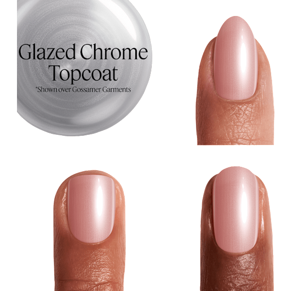 Top Coat Gel by essie 564 Glazed Chrome essie
