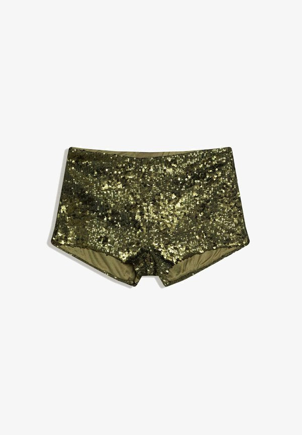 Bershka Shorts - khaki