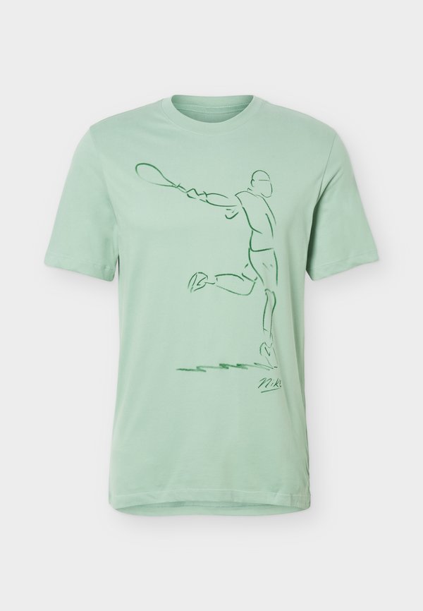 Nike Performance NIKECOURT TEE FRENCH OPEN - Sports T-shirt - steam