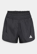 adidas Performance PACER WORKOUT WOVEN HIGH RISE - Sports shorts - black/white