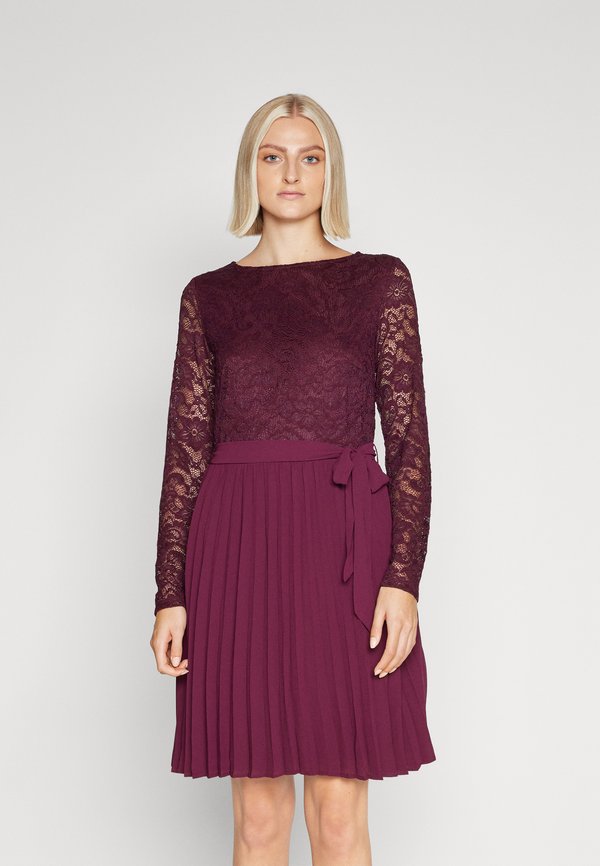 VILA VISASCHA PLISSE SHORT DRESS