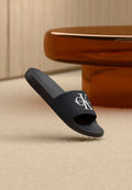Calvin Klein ESS SLIDE CV - Slippers - navy