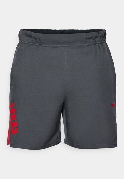 Nike Performance NFL SAN FRANCISCO 49ERS SHORT - Club wear - anthracite/gym red