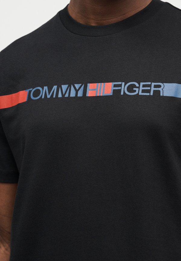 Tommy Hilfiger LOGO STRIPE JERSEY T-SHIRT