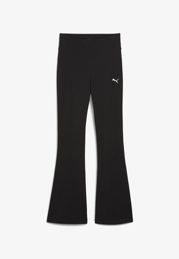 Puma ESS HIGH-WAIST FLARED LEGGINGS - Leggings - black