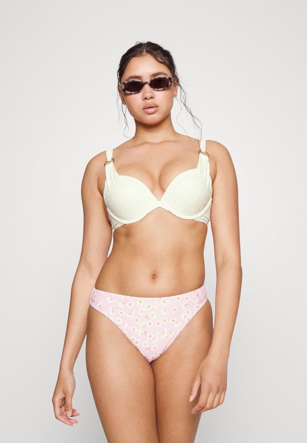 Hunkemöller BRODERIE PADDED PUSH-UP UNDERWIRED BIKINI-TOP