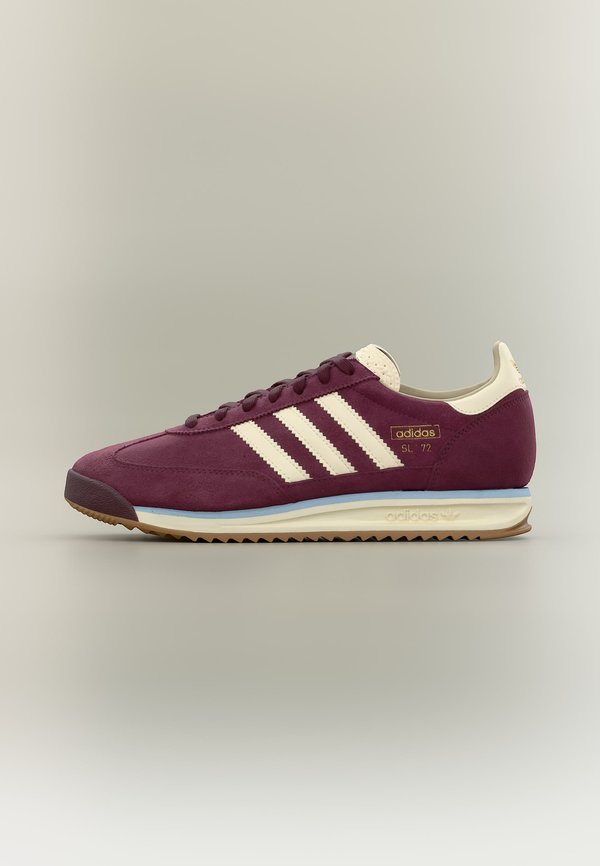 adidas Originals SL 72 RS UNISEX - Trainers - maroon/cream white/clear sky