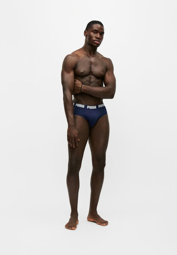 Puma MEN EVERYDAY BASIC  4 PACK - Briefs - blue