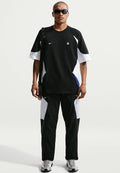 Nike Sportswear NIKE SPORTSWEAR MEN'S SHORT-SLEEVE TOP SPORTSWEAR - Print T-shirt - black white game royal