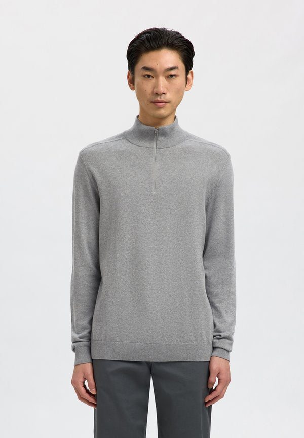 Selected SLHBERG LS HALF ZIP NOOS