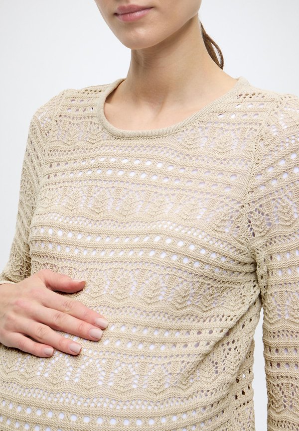 ONLY MATERNITY OLMELKE LIFE LS PULLOVER KNT NCA