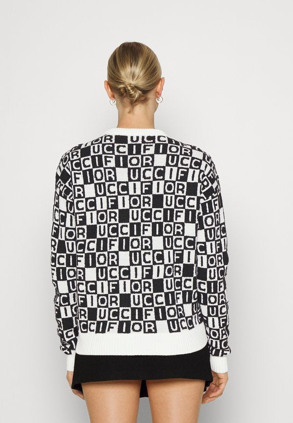 Fiorucci MONOGRAM INTARSIA JUMPER
