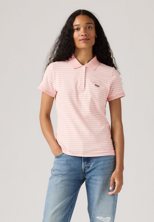 Levi's® Polo shirt - marigold stripe peachskin
