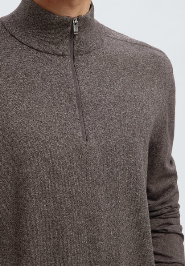 Selected SLHBERG LS HALF ZIP NOOS