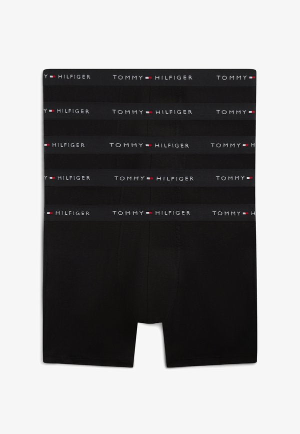 Tommy Hilfiger 5 PACK - Boxer briefs - black