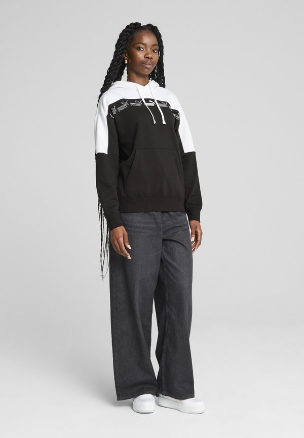 Puma AROUND THE BLOCK  - Hoodie - black