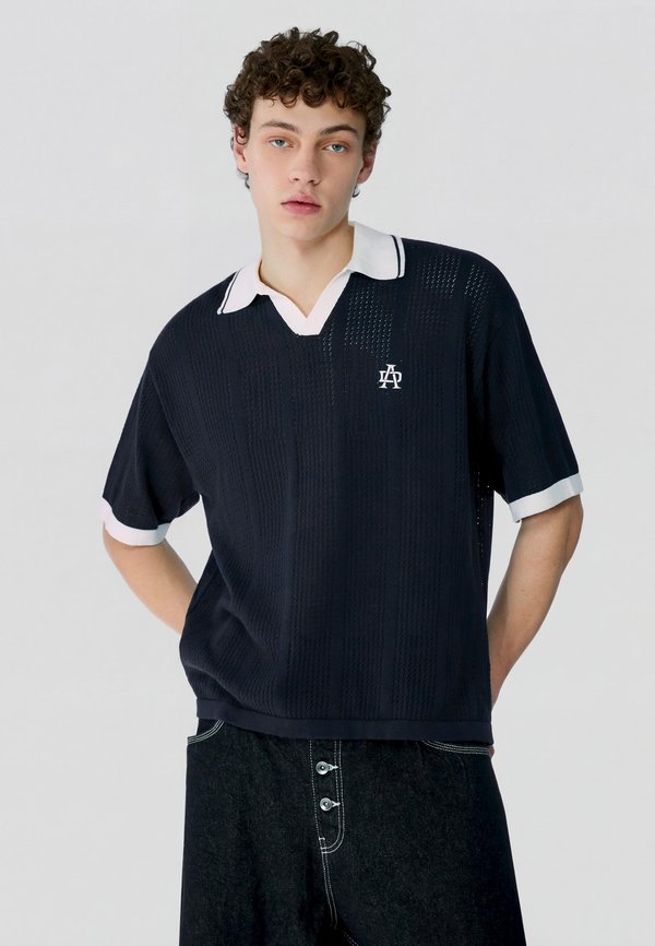 Bershka PREPPY - POLO- TSHIRT 01273715 - Polo shirt - royal blue