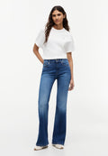 Tommy Hilfiger FLARE KATY FLEX FORWARD - Flared Jeans - katy mid
